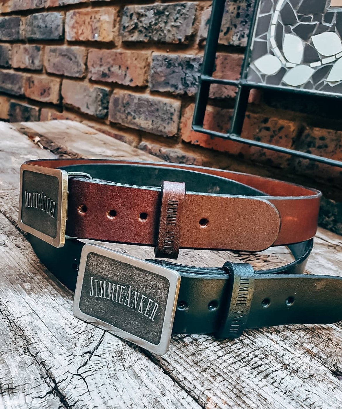 Jimmie Anker Men's Leather belts